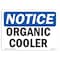 Signmission OSHA Notice, 5" Height, Organic Cooler Sign, 7" X 5", Landscape OS-NS-D-57-L-17034 - alternate 1